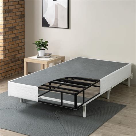 strong steel box spring|ZINUS 9 Inch Metal Smart Box Spring, Mattress Foundation, .